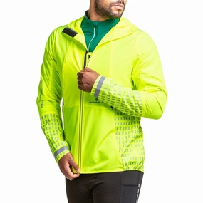 Ronhill Tech Afterhours Mens Running Jacket - Yellow Prize