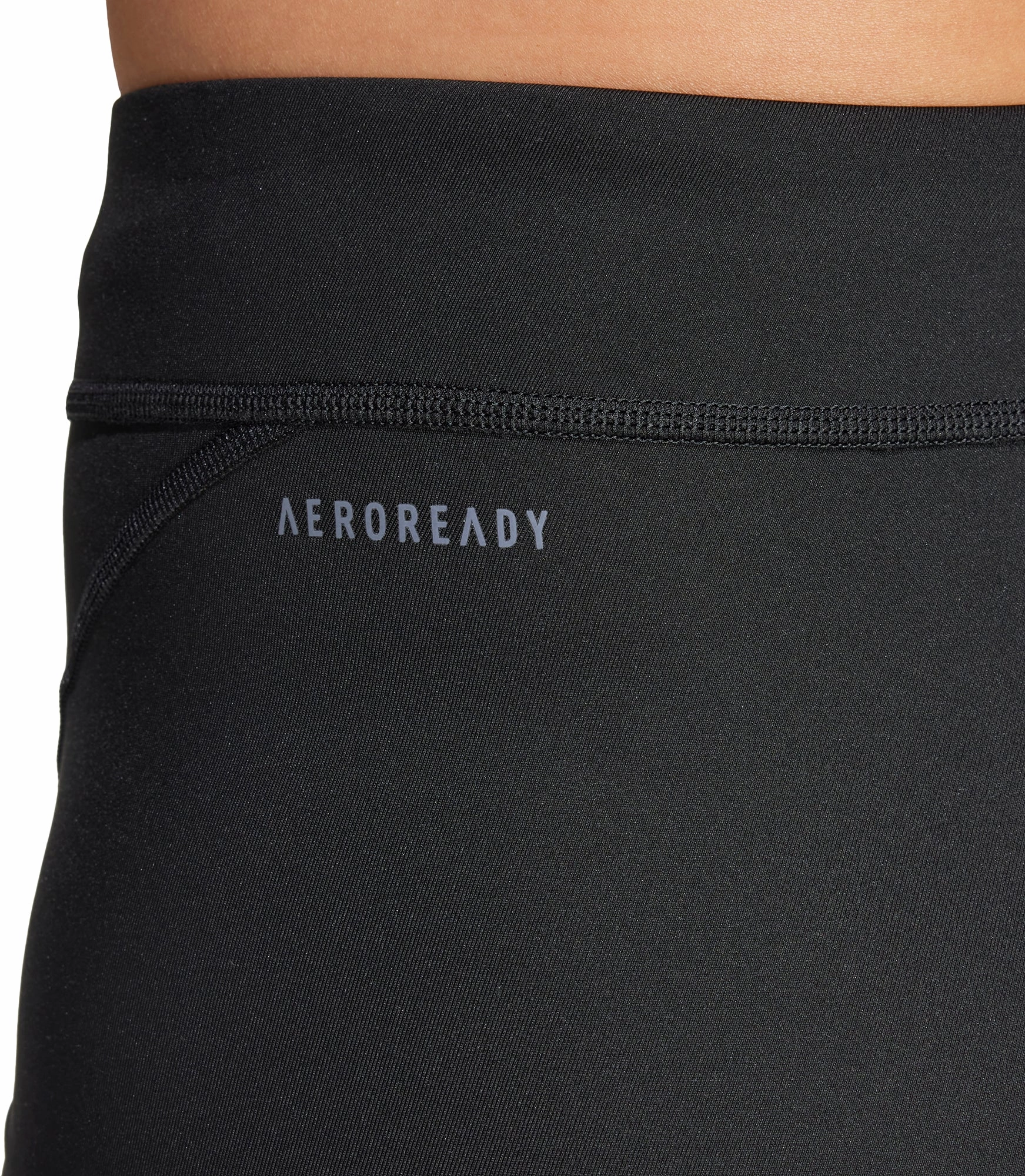 adidas Adizero Essentials Womens Short Running Tights - Black Athletic Silhouette Contemporary Cut