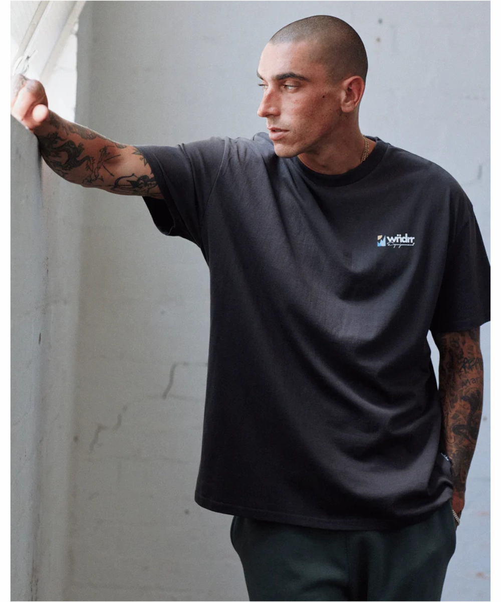 Event Vibe WNDRR Scale Box Fit Tee (Black)