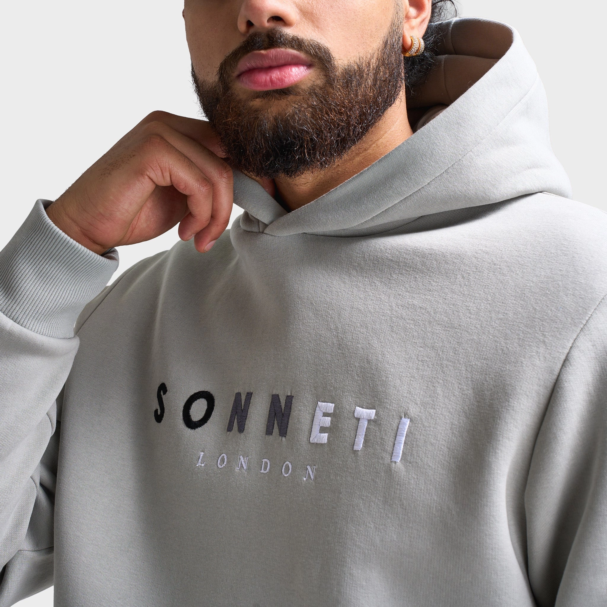 Sonneti Hare Pullover Hoodie / High Rise Fashion Trend Stretchable Material