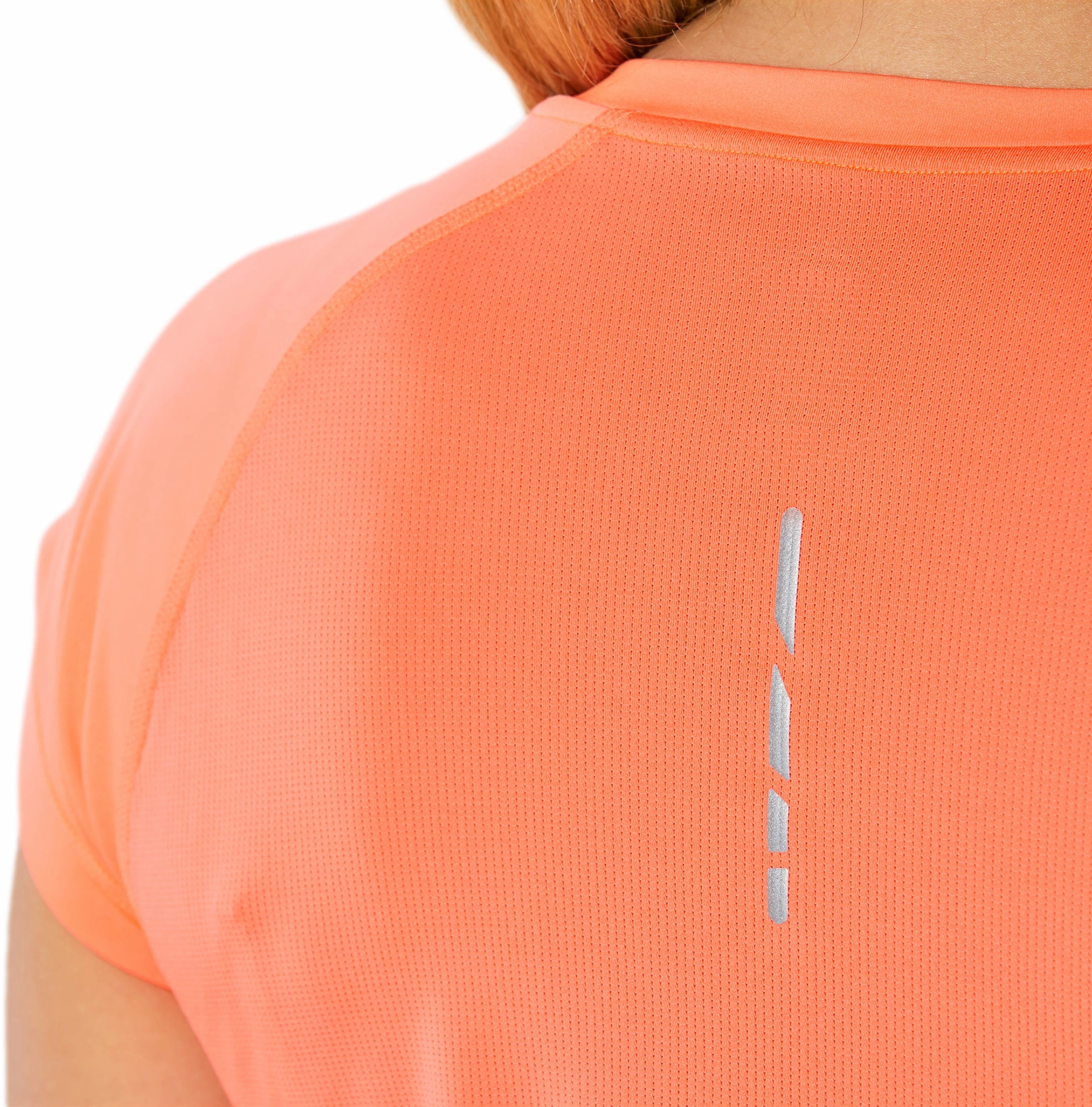 Perfect for Workouts Soft and durable Asics Cap Short Sleeve Womens Running Top - Orange