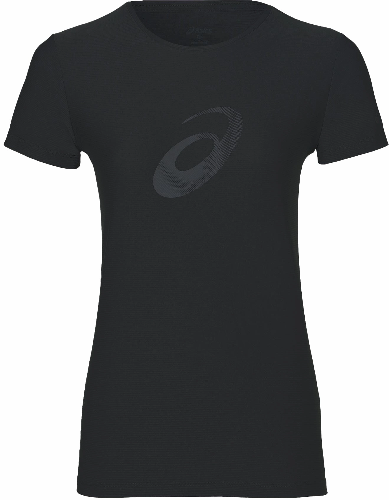 Luxury exclusivity Asics Graphic Short Sleeve Womens Running Top - Black