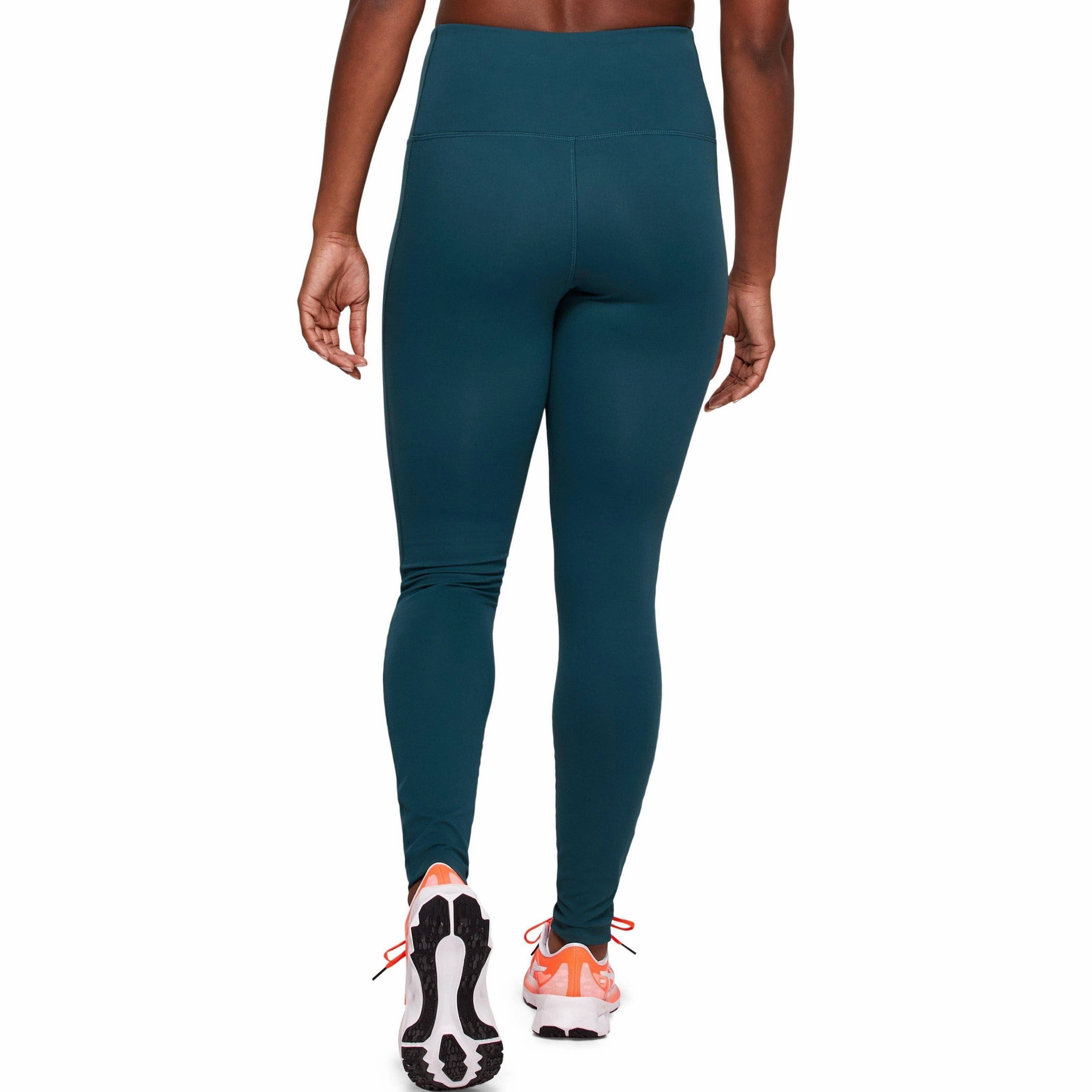 Asics High Waist 2 Womens Long Running Tights - Blue No-pockets