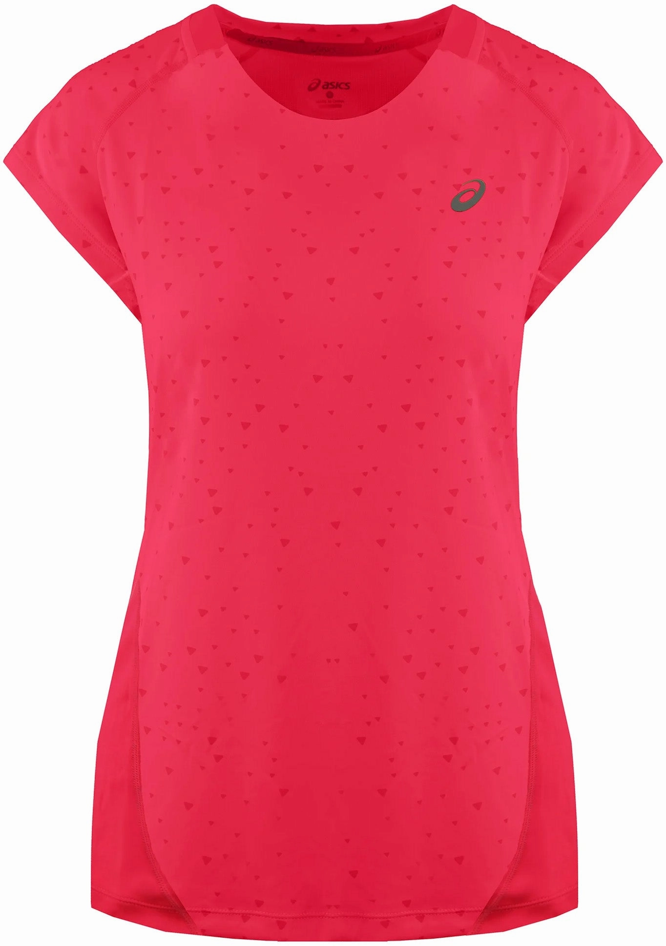 Asics Lite-Show Short Sleeve Womens Running Top - Pink Casual Layering Wear