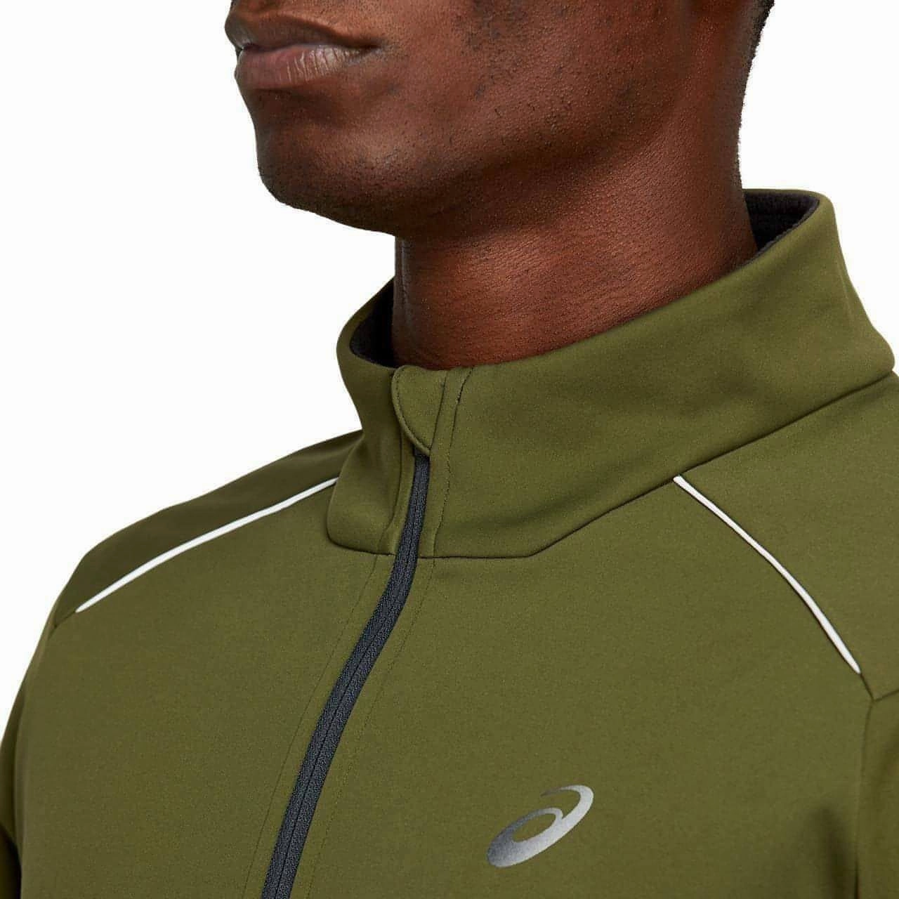 Durable Construction Lip-gloss Asics Lite-Show Winter Mens Running Jacket - Green