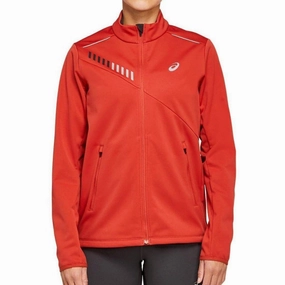 Stylish Design festival Asics Lite-Show Winter Womens Running Jacket - Orange