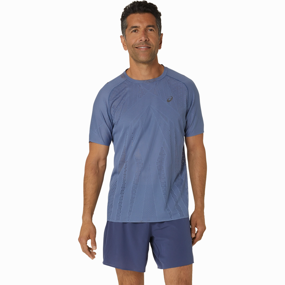 Quick Release Buttons UVProtection Asics Metarun Shortsleeve Tee