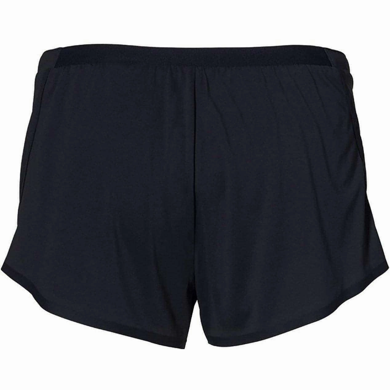 fitness industry Asics Race Knit Split Womens Running Shorts - Black