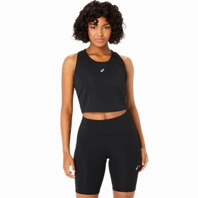 Asics Road Crop Top Sustainable Fabric Blend ButterySoftTextile