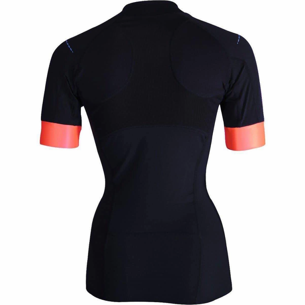Essential Casual Asics Top Impact Half Zip Short Sleeve Womens Running Top - Black