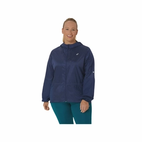 Rubberized grip Asics Women's Nagino Run Packable Jacket