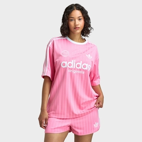 adidas Women's Oversized Tee / Bliss Pink Unisex style