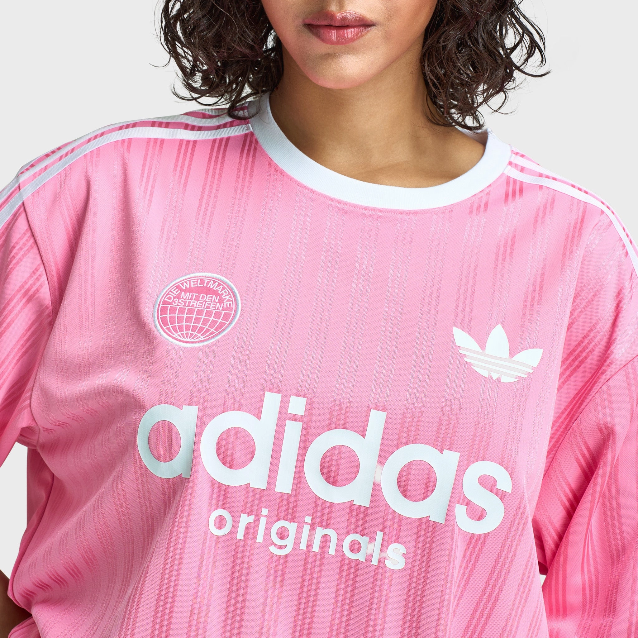 adidas Women's Oversized Tee / Bliss Pink Active Comfort