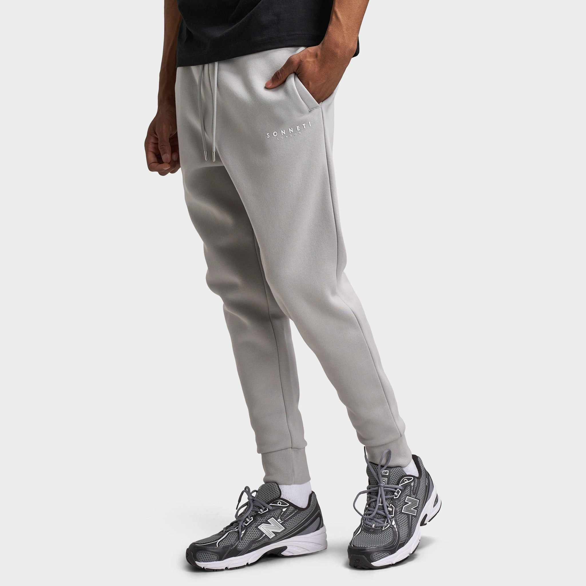 Sonneti London Fleece Joggers / High Rise Hydrophobic WaterResistant Coating