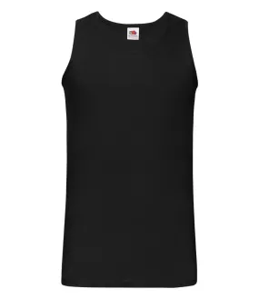 DoubleLayered Structure Athletic Vest | BLACK