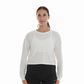 FadeResistantTechnology F2R Essential Run Crop Longsleeve Tee