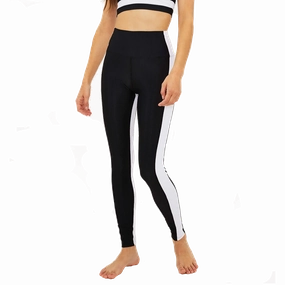 Linen blend Relaxed Wearable Beach Riot Colorblock Legging