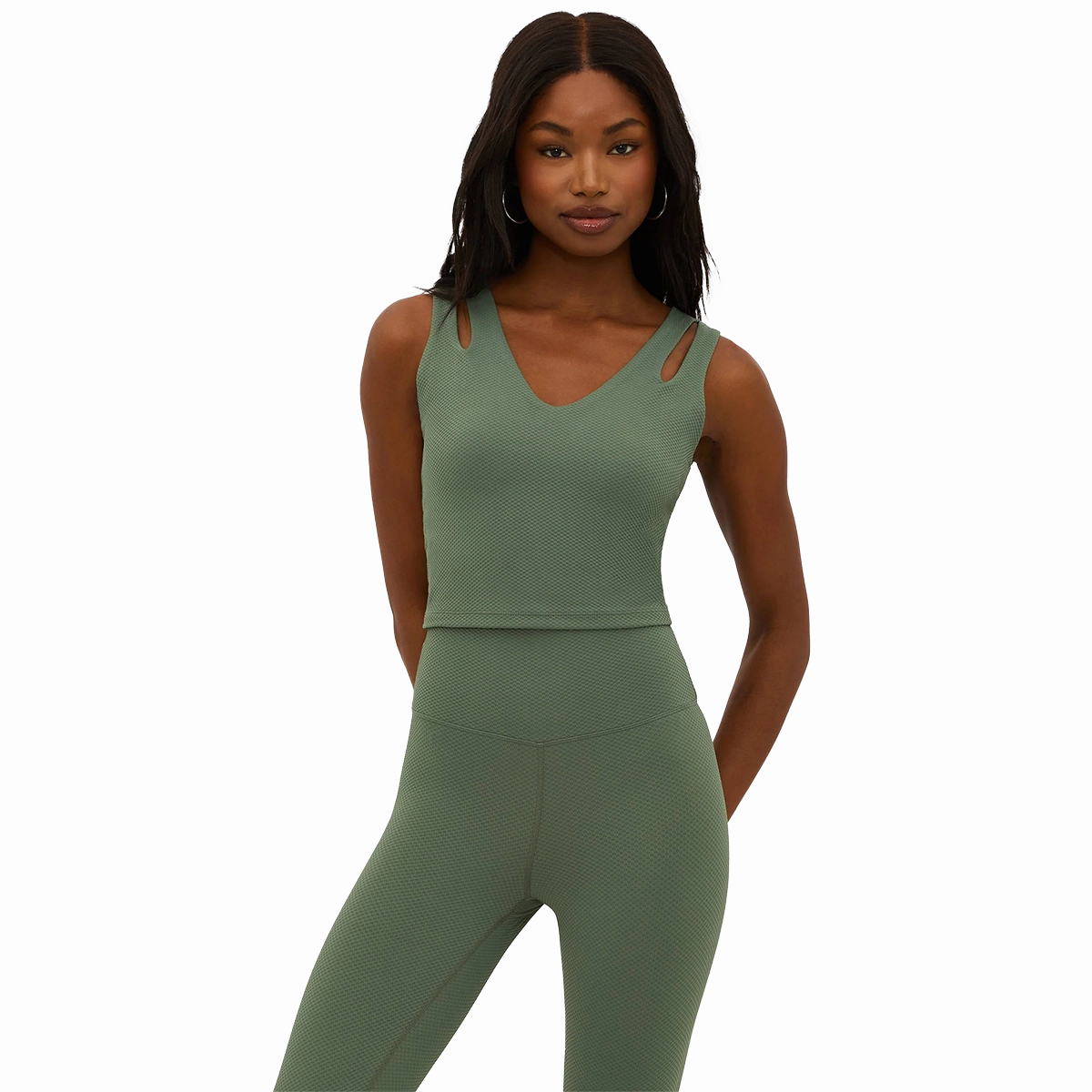 Beach Riot Evelina Top Double Layered Hood Assembly