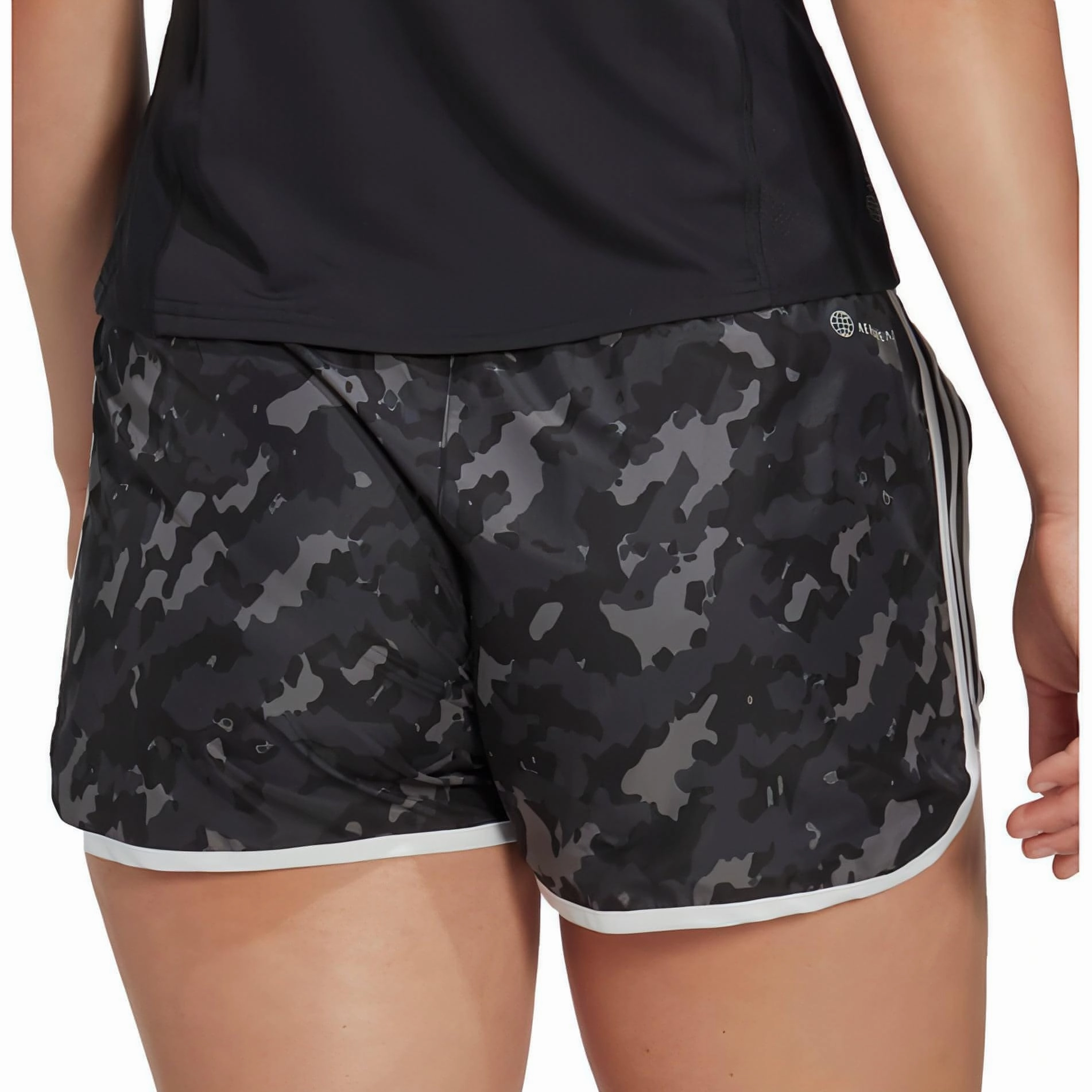 Simple Style adidas 3 Inch Marathon 20 Womens Running Shorts - Grey