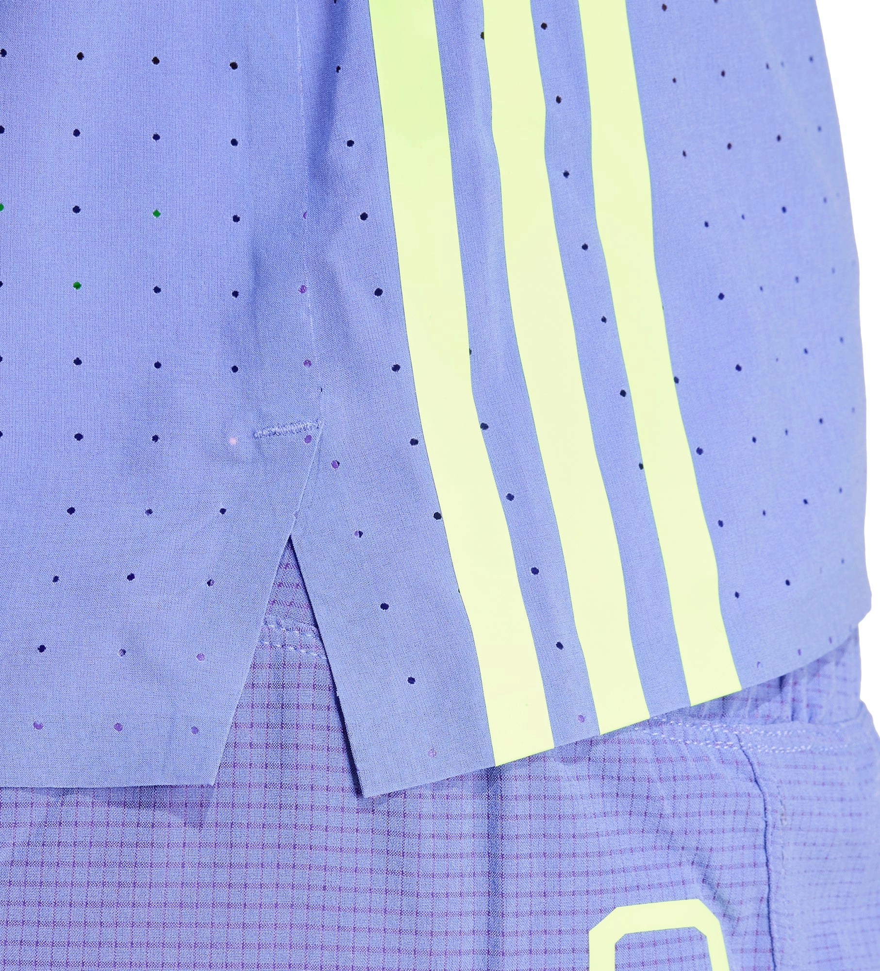 vivid color adidas Adizero Promo Womens Running Vest Tank Top - Blue