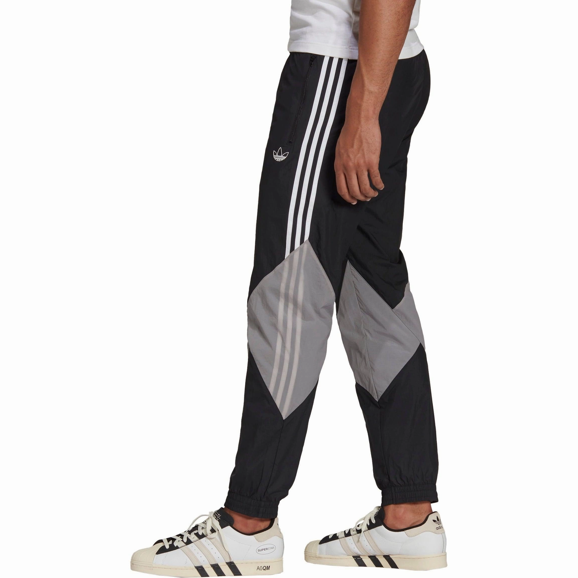 adidas SPRT Lightning Mens Track Pants - Black Flattering Comfort Wear