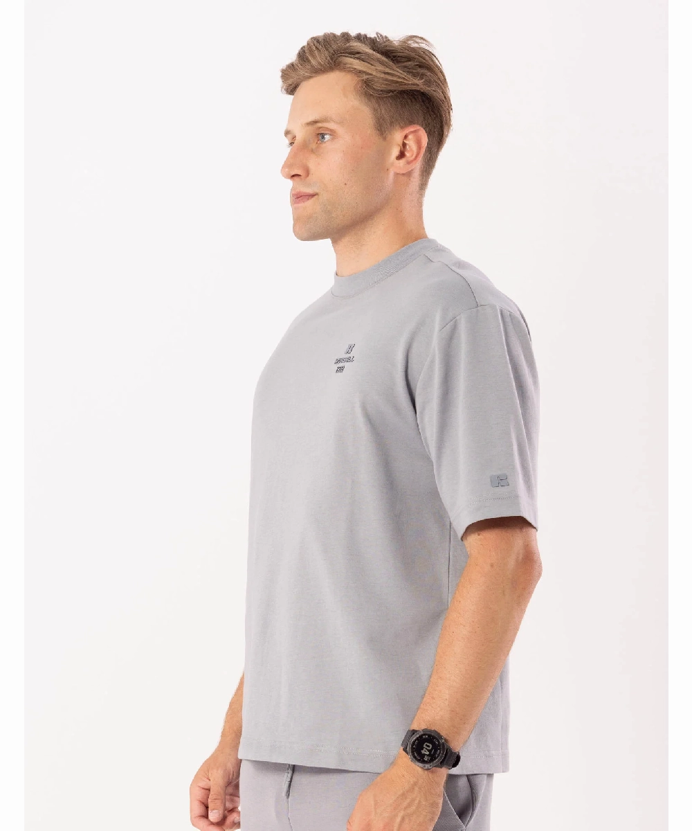 FlexibleCuff UVProtectionFinish Russell Athletic Tee (Ash)