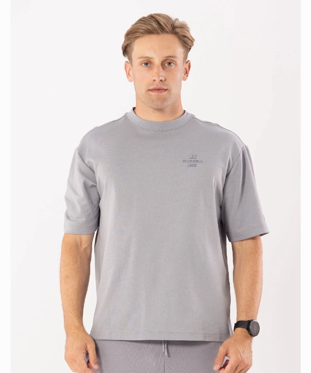 Russell Athletic Tee (Ash) Heroine Glow