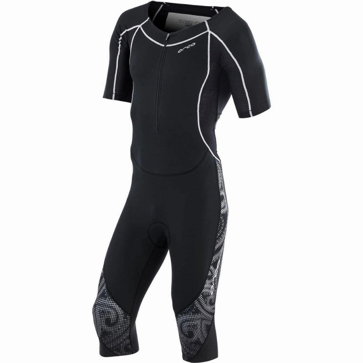 Orca 226 Kompress Race Winter Mens Tri Suit - Black Modern Chic AntiPilling Fabric