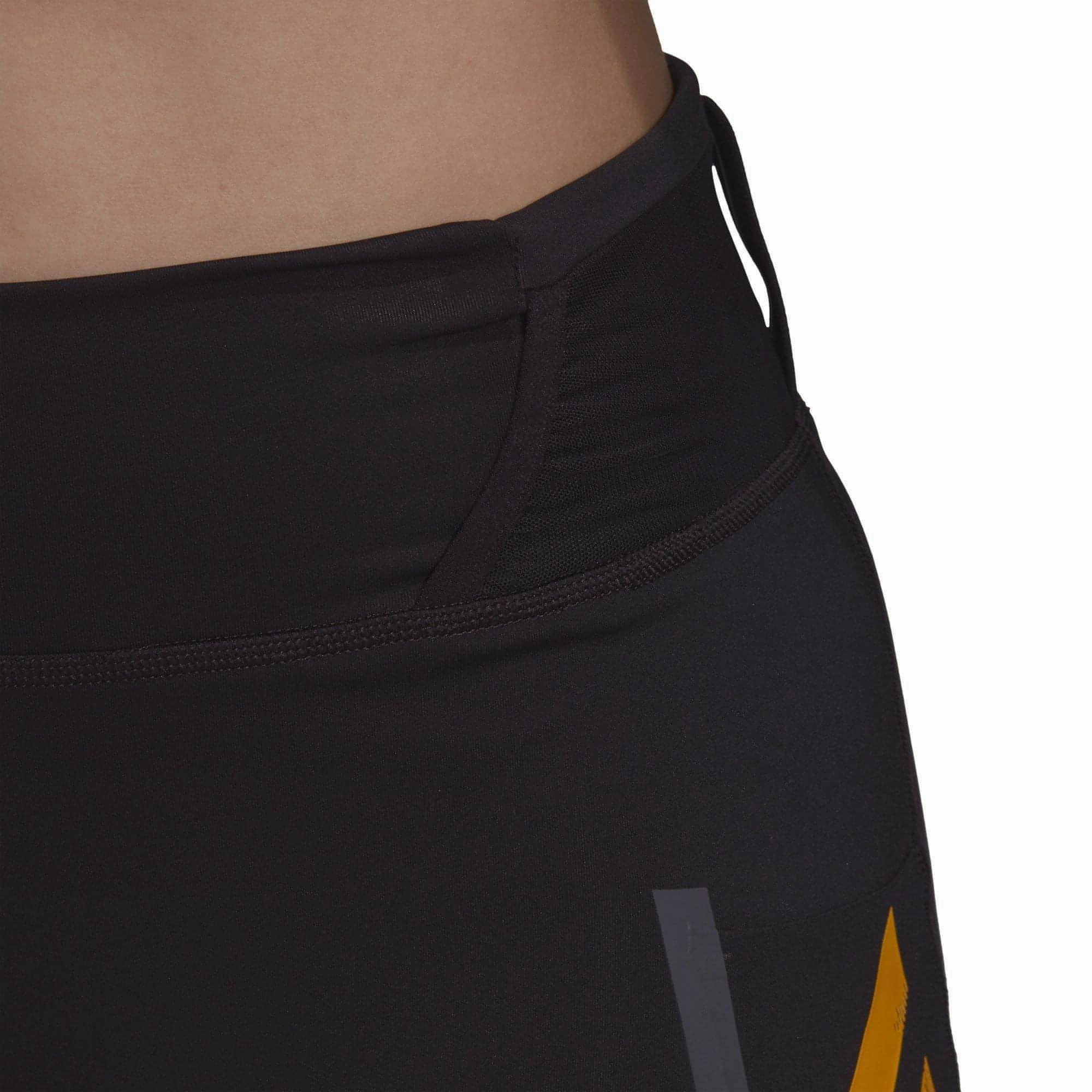 adidas Terrex Parley Agravic Womens Trail Running Short Tights - Black Eco - friendly