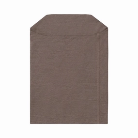 Soar Merino Silk Neck Warmer Deep Taupe Sheer Glow Story Glow