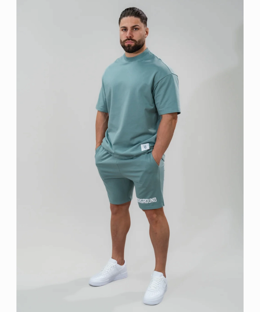UNDRGROUND Relaxed Fit Tee (Slate Blue) Young Edge Metal Core