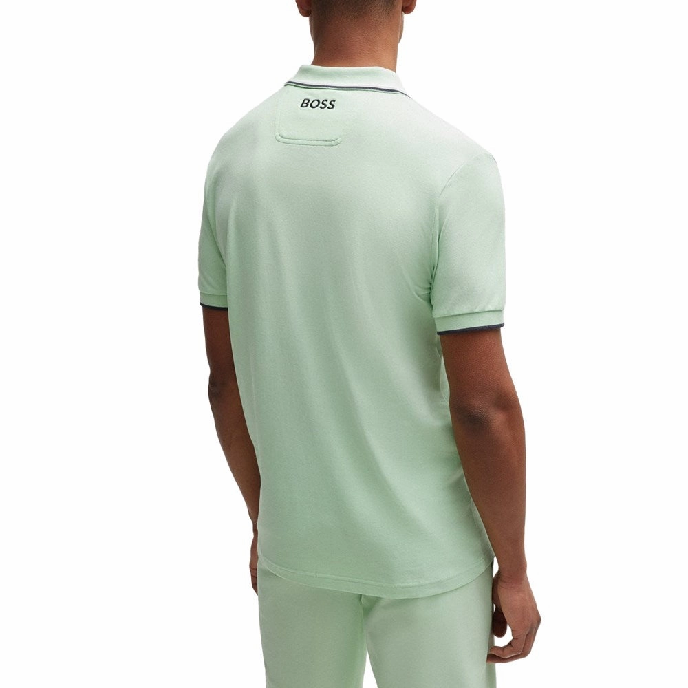 Polo Collar BOSS Paddy Pro Golf Polo Shirt - Open Green
