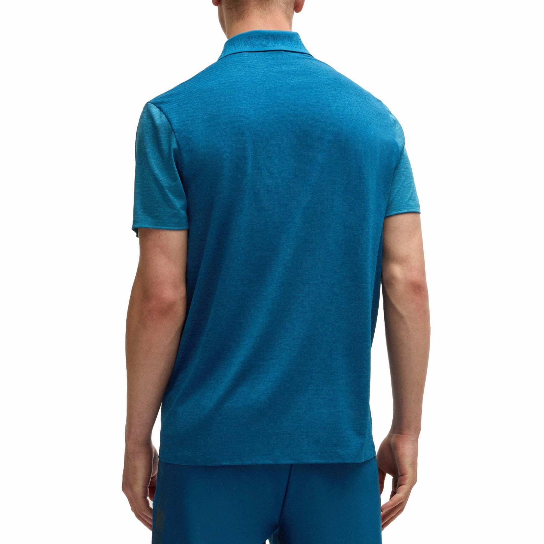 All-day Comfort Boss Paddytech Stretch Jersey Polo Golf Shirt - Teal