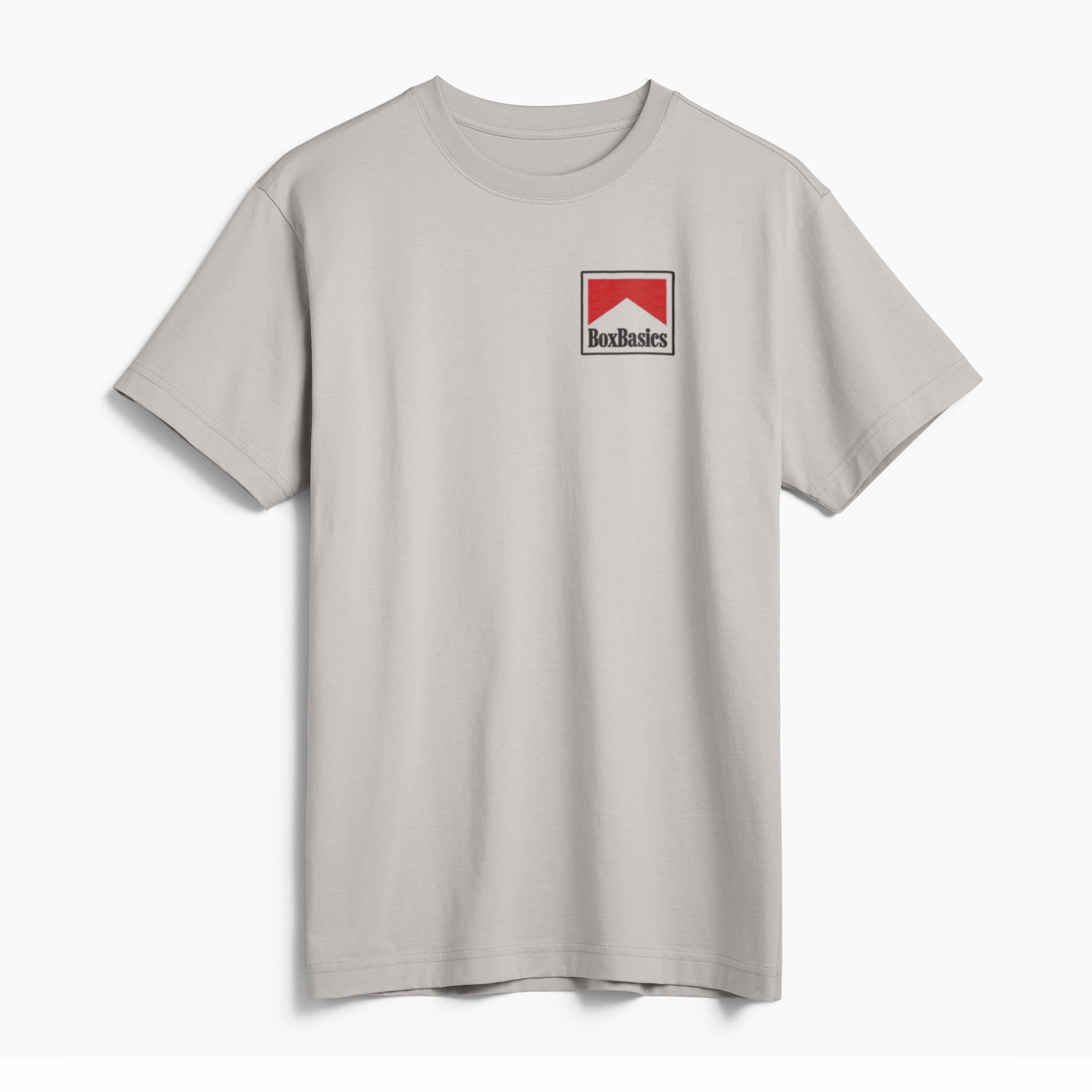 Box Basics Barbell Reds Tee Casual Touch