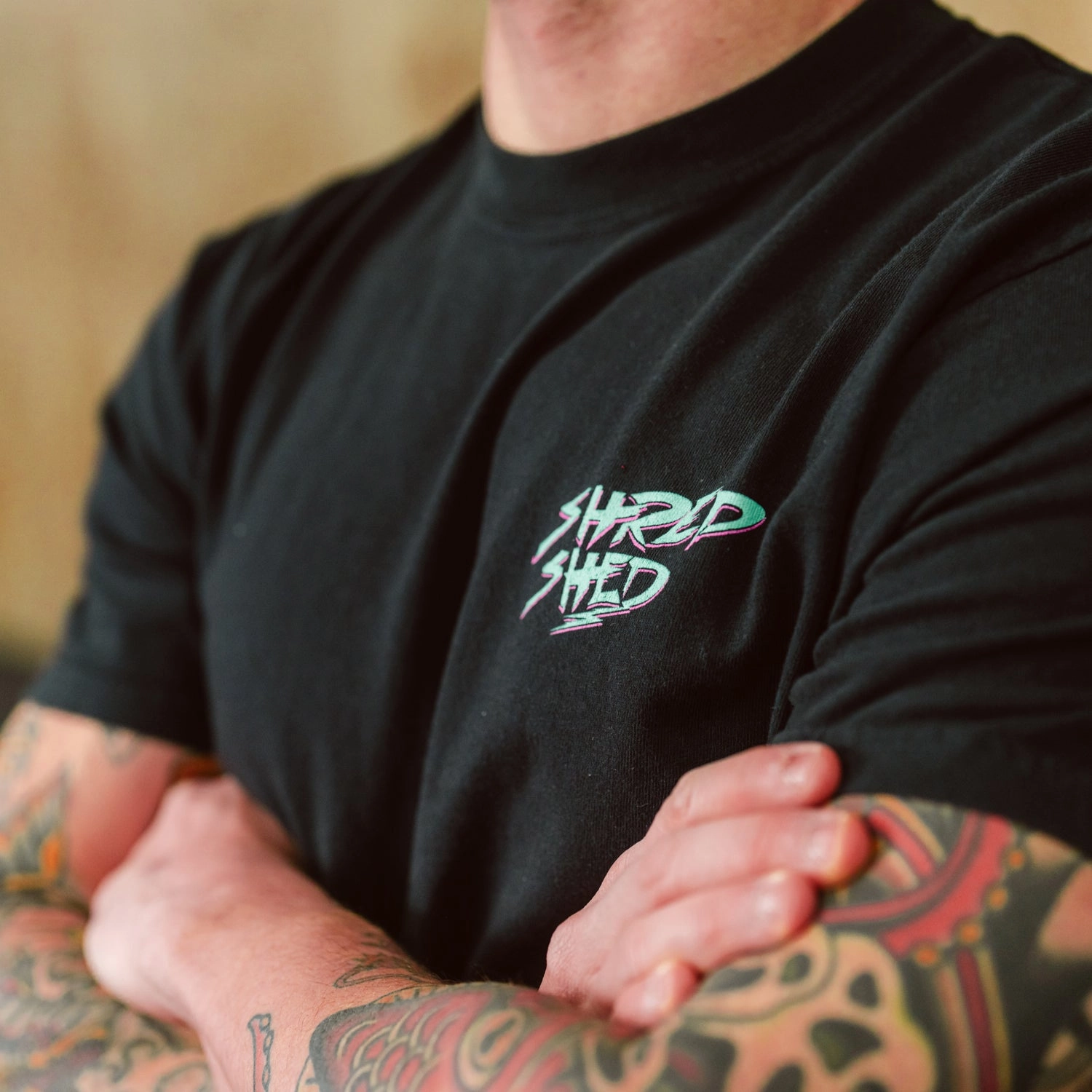 Box Basics Shred Shed Tee Cozy Apparel Sustainable production