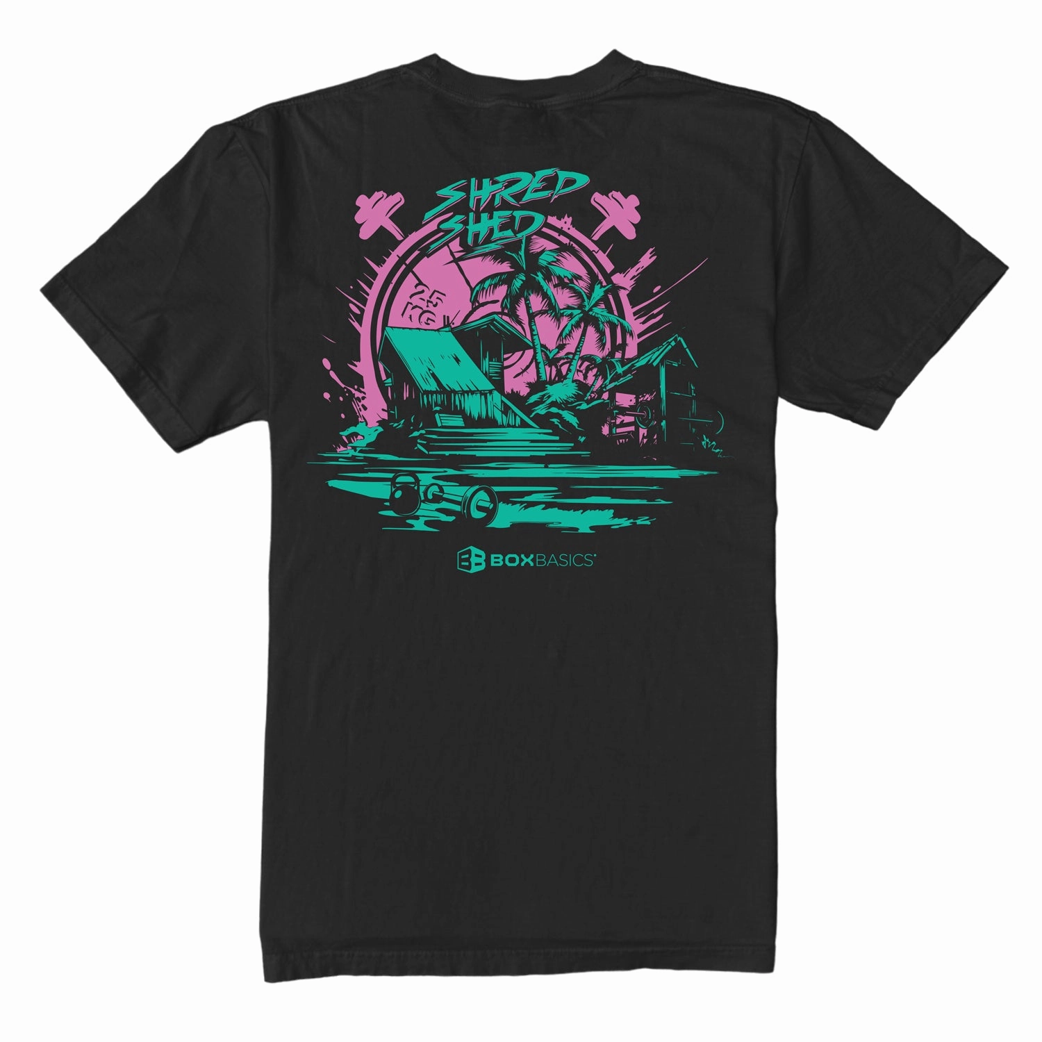Soft Comfort Wear EthicalProduction Box Basics Shred Shed Tee