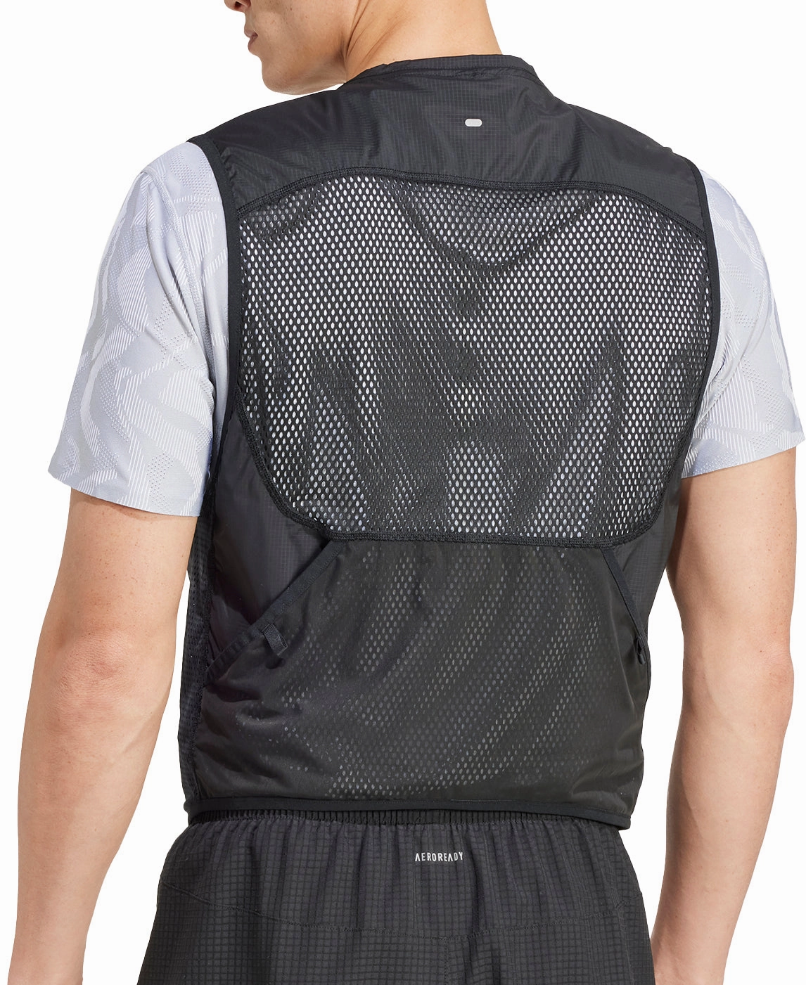 suitable for charity events adidas Ultimate Pocket Mens Running Gilet - Black