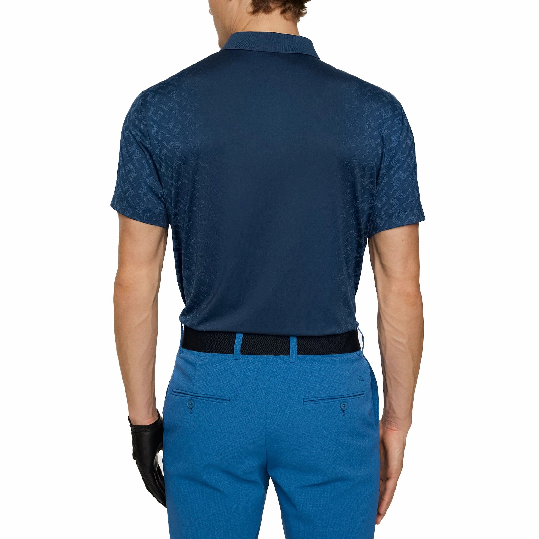 Office To Outing Holiday Outfit J.Lindeberg Kalle Golf Polo Shirt - JL Navy