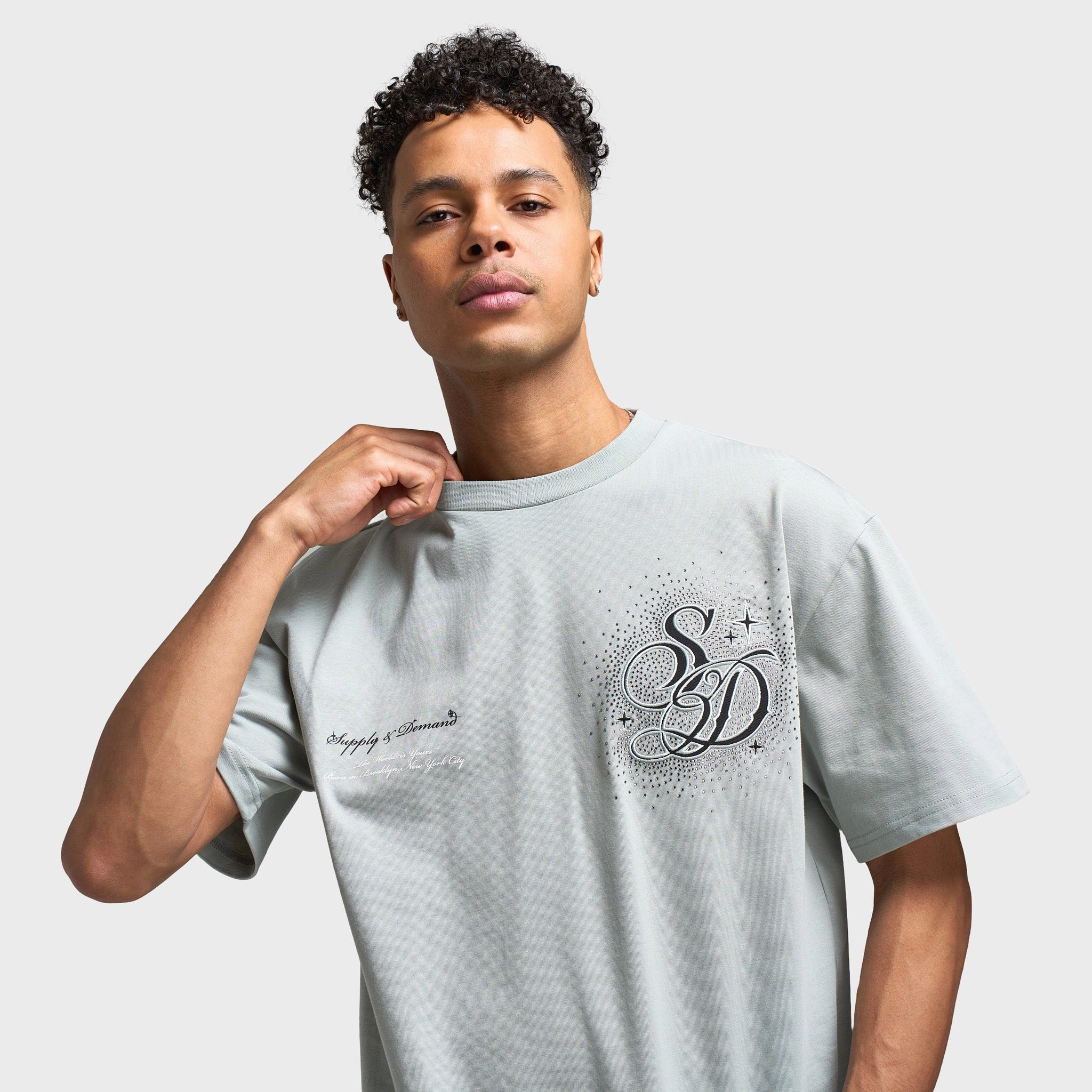 Supply & Demand Klink Graphic T-Shirt / Belgian Block international cooperation Stretch woven