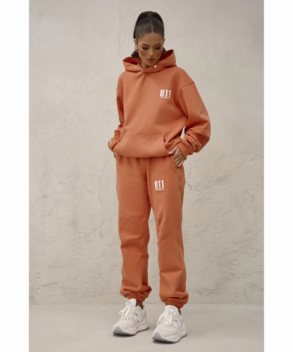 AllDayComfort 811 Originals Unisex Official Sweatpants (Burnt Orange)