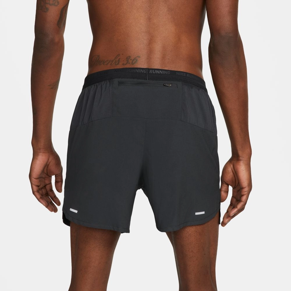 Ice Fit Nike Men's Dri-FIT Stride 5 Inch Shorts Black / Black