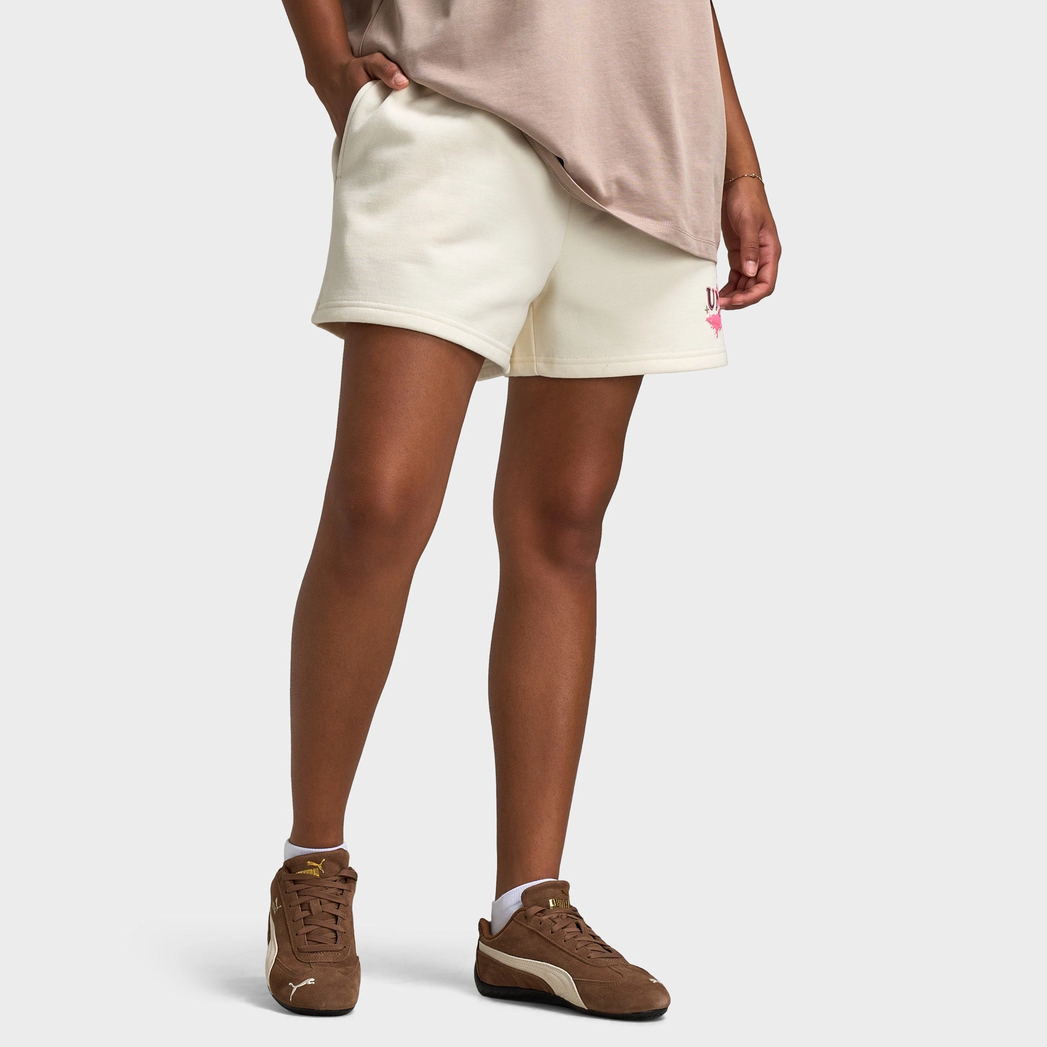Unlike Humans Women's Wave Shorts / Tofu linen option