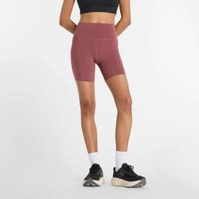 beauty industry New Balance Women's NB Sleek Pocket High Rise Short 6"