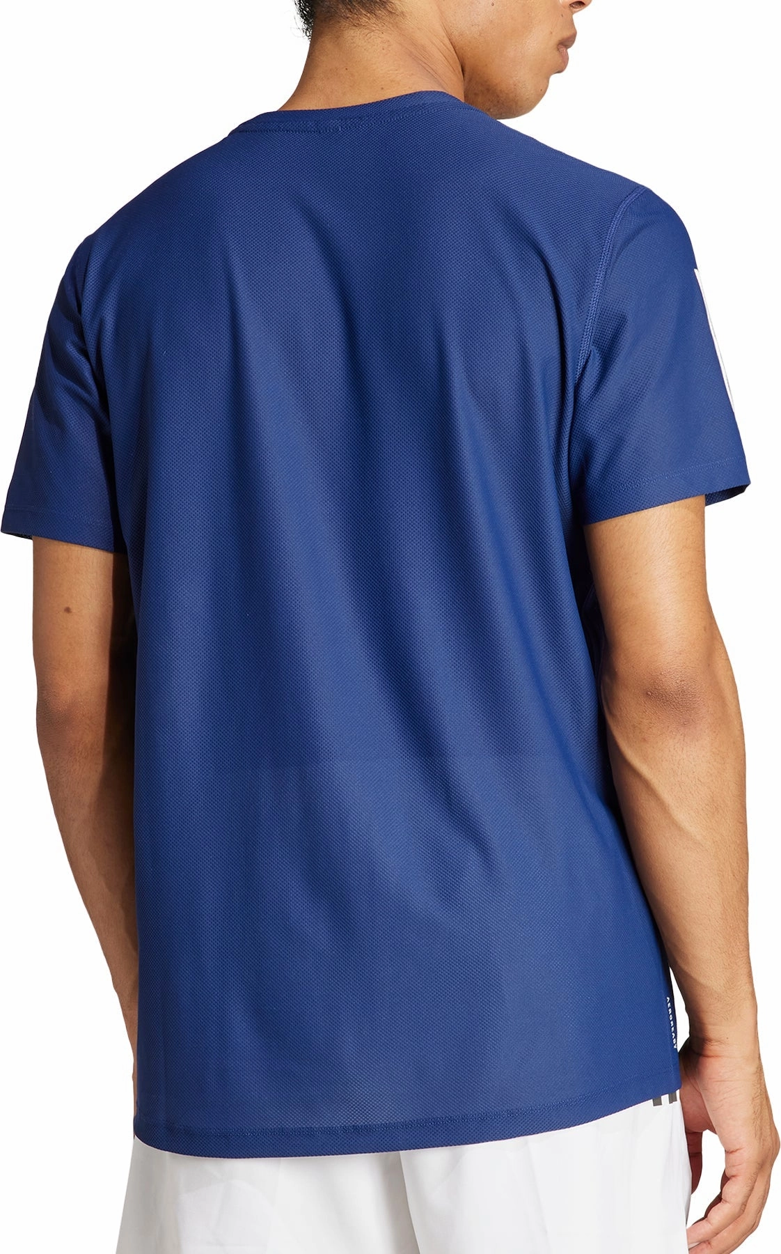 adidas Own The Run Short Sleeve Mens Running Top - Blue LayeredSleeveConstruction