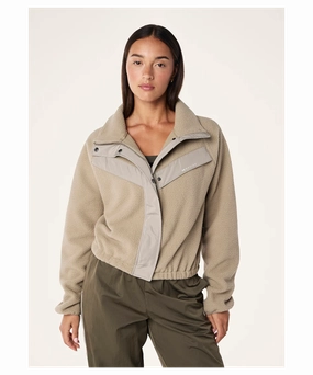 Hidden pockets P.E Nation Shelter Sherpa Jacket (Oxford Tan)