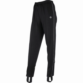 Ronhill Classic Womens Running Trackster - Black QuickPullOn SweatActivatedCooling