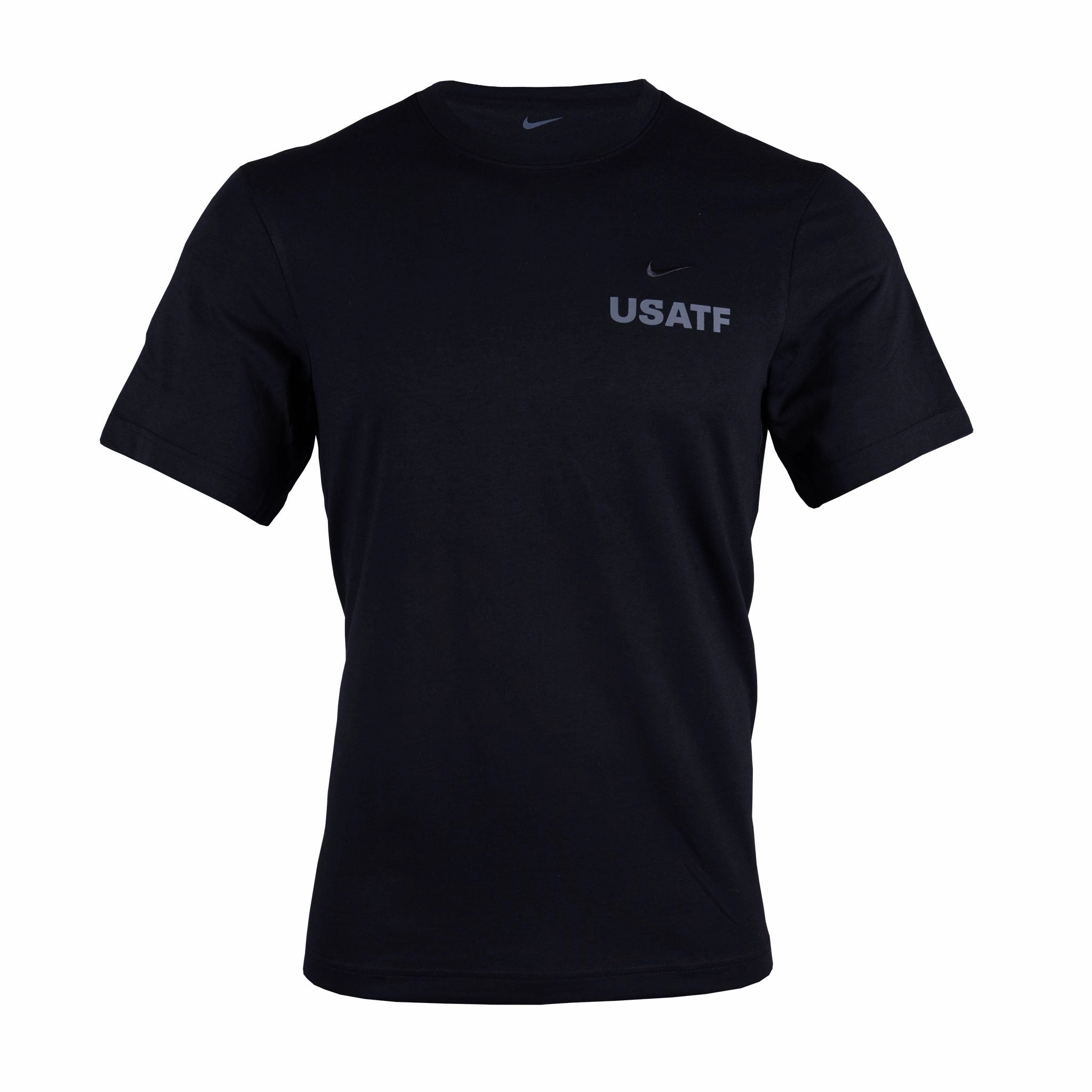 color blocking Nike USATF Men's Dri-FIT Primary Versatile Short Sleeve T-Shirt