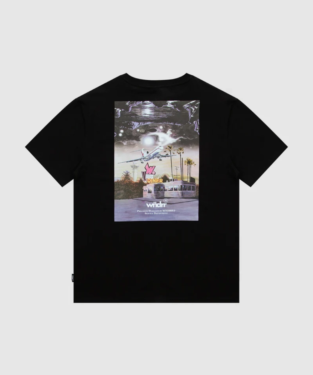 Free Mind Love Energy WNDRR Preflight Box Fit Tee (Black)