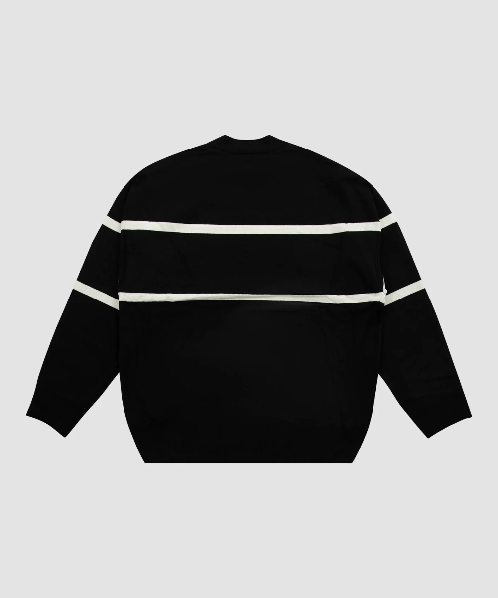 WNDRR Radar Crew Knit (Black) pack light