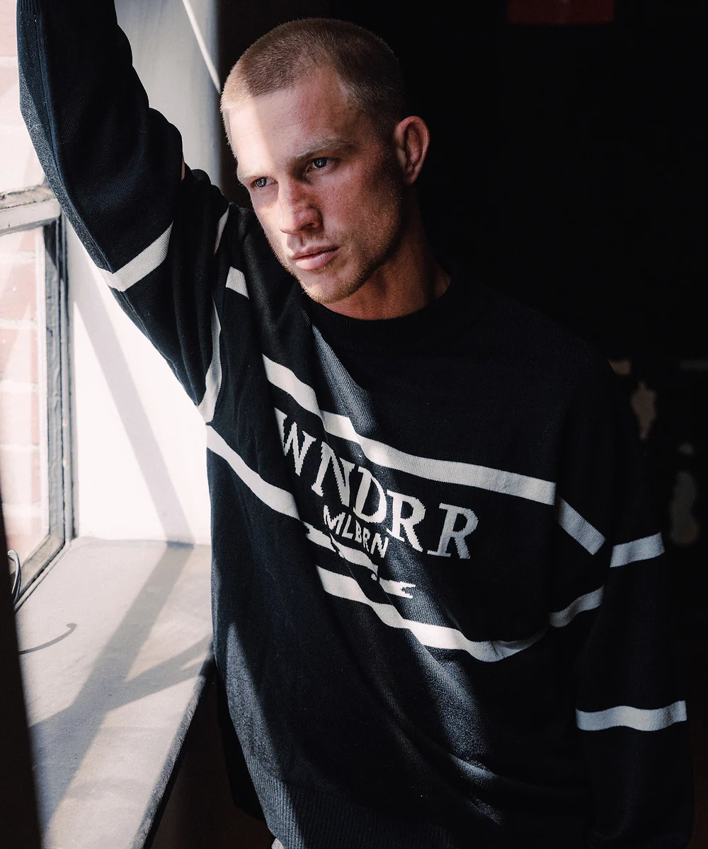 QuickEvaporation WNDRR Radar Crew Knit (Black)